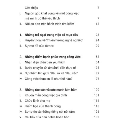 Sách - Làm Việc Mình Yêu, Yêu Việc Mình Làm