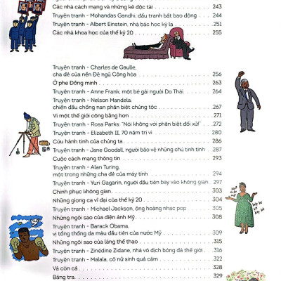 Các Nhân Vật Nổi Tiếng Trong Lịch Sử Qua Truyện Tranh