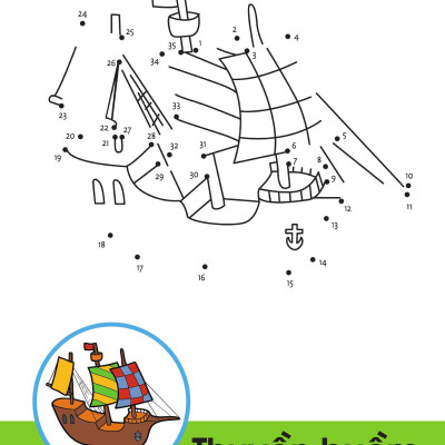 Sách - Rèn Luyện Kỹ Năng Cầm Bút Cho Trẻ - Nối Số Và Tô Màu