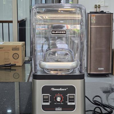 Máy xay sinh tố công nghiệp chống ồn 3L Raiden RD-630, công suất 2680W xay đá, gia vị, rau má, nước sốt, hạt khô-Hàng chính hãng
