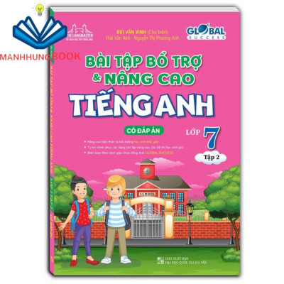 Sách - Combo 3c-GLOBAL SUCESS - Chinh phục ngữ pháp và bài tập & bài tập bổ trợ &Chinh phục 4 kỹ năng tiếng anh lớp 7 t2