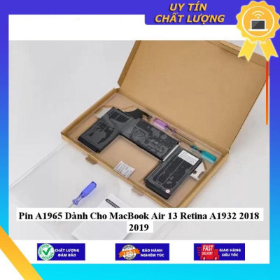 Pin A1965 dùng cho MacBook Air 13 Retina A1932 2018 2019 - Hàng Nhập Khẩu New Seal