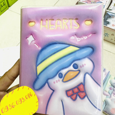 Sổ Tay Bìa Dẻo A6 Chống Thấm Nước Dòng Kẻ Ngang 140 Trang