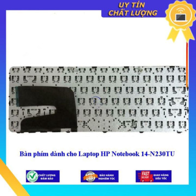 Bàn phím dùng cho Laptop HP Notebook 14-N230TU - Hàng Nhập Khẩu New Seal