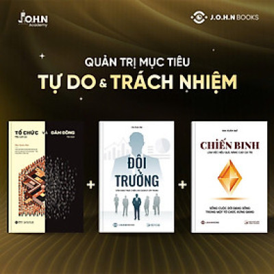 Combo 3 cuốn Sách Tổ chức và Đám đông - Đội Trưởng - Chiến Binh