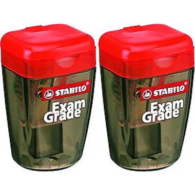 Combo 2 Gọt Bút Chì Stabilo Exam Grade PS4518 - Bộ 3 chuốt (PS4518-C3)