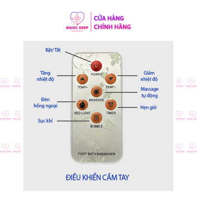 Máy Massage Chân Tự Động Cao Cấp OROMI ORM-530H - Bồn Ngâm Chân Matxa Tạo Sóng Nước Tuần Hoàn