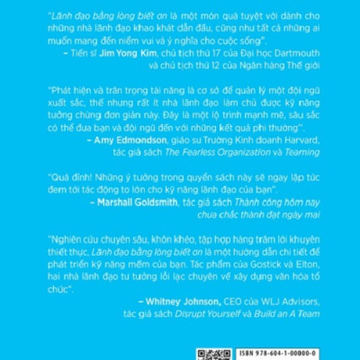 Lãnh Đạo Bằng Lòng Biết Ơn - TRE