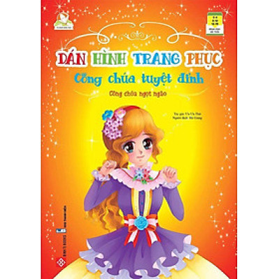 Dán Hình Trang Phục Công Chúa Tuyện Đỉnh - Công Chúa Ngọt Ngào