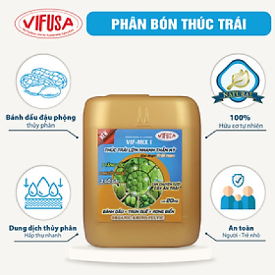 VIF-MIX I - Phân bón Thúc trái can 20kg