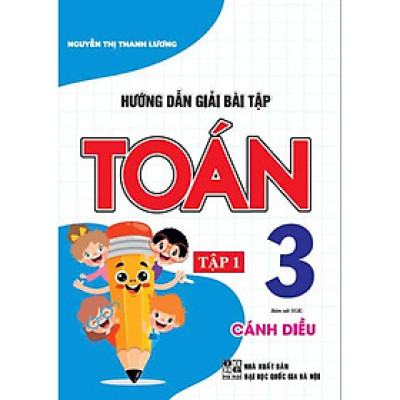 Sách - Hướng dẫn giải bài tập toán lớp 3 tập 1 (bám sát sgk cánh diều) (HA-MK)