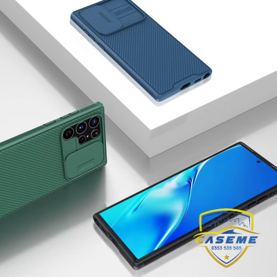 Ốp lưng dành cho Samsung S24 Ultra, Samsung S24 Plus, Samsung S24 hiệu Nillkin Camshiend Pro Case bảo vệ camera, chống vân tay, chống trơn, chống sốc cao cấp - Hàng chính hãng.