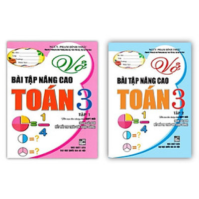 Sách -Combo Vở Bài Tập Nâng Cao Toán Lớp 3 tập 1 + tập 2 (Kết Nối)
