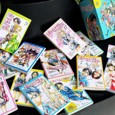 Boxset Lời Nói Dối Tháng Tư - Tặng Kèm 2 Card Nhựa Hình Nhân Vật (Bộ 12 Tập)