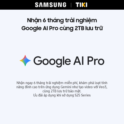 Điện Thoại Samsung Galaxy S25 FE (8/128GB), Concert Camera 50MP, Pin bền bỉ, Trợ thủ AI thông minh - Hàng chính hãng