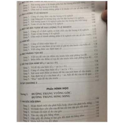 Sách Các Dạng Toán Và Phương Pháp Giải Toán 7 Tập 1