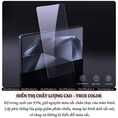 Dán kính cường lực màn hình khung tự dán cho Samsung Galaxy S25 Ultra 5G hiệu Nillkin H+ Pro - Mỏng 0.2mm, Phủ Nano Olephobic, Vát cạnh 2.5D, chống vân tay - Hàng nhập khẩu