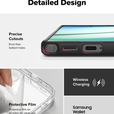 Ốp lưng cho Samsung Galaxy S25 Ultra RINGKE Fusion Bold - Hàng Chính Hãng