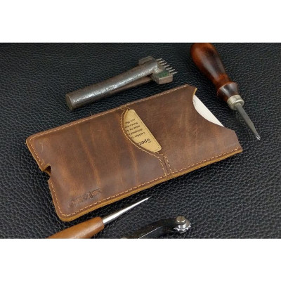 Bao Da Rút cho Samsung Z Fold2, Z Fold3, Z Fold4 cổ điển Da Bò Thật