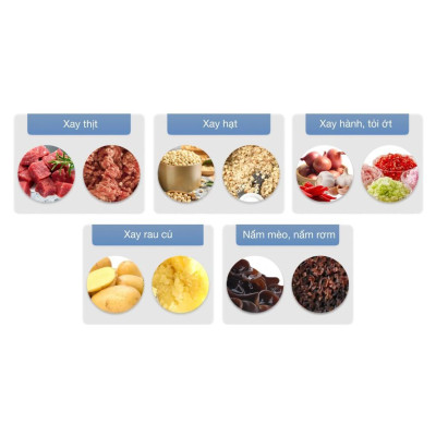 Máy xay thịt, rau củ gia vị Philips HR1393, công suất 450W, bảo hành 2 năm | Hàng chính hãng