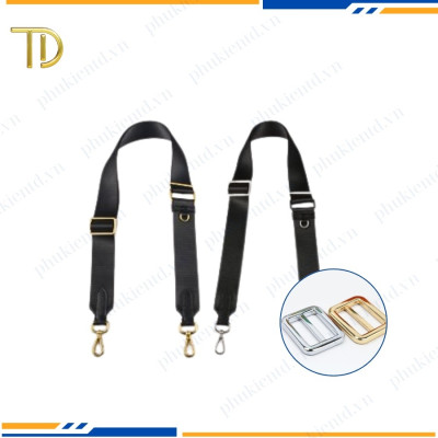 Khoen tăng giảm dây túi xách, Khoen chỉnh dây đeo túi, Tăng đơn túi xách 25mm mạ điện độ bền 5-8 năm