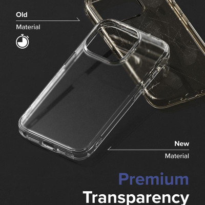 Ốp Lưng Trong Suốt Ringke Fusion Dành Cho iPhone 15 Pro Max / 15 Pro / 15 Plus / 15, Viền Dẻo, Lưng Chống Ố Vàng - HÀNG CHÍNH HÃNG