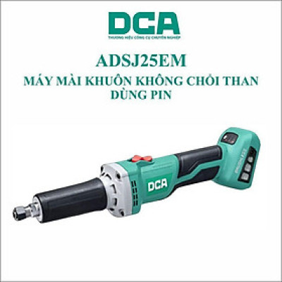 MÁY MÀI KHUÔN KHÔNG CHỔI THAN DÙNG PIN 20VMAX/4AH*2 SẠC 2A DCA ADSJ25EM - HÀNG CHÍNH HÃNG