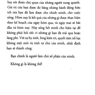 You Can - Không Gì Là Không Thể (Tái Bản)