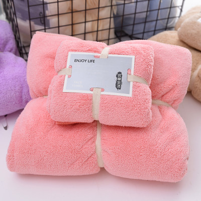 Khăn Tắm, Khăn Mặt, Combo 2 Khăn Lông Cừu Kích Thước 70cm x 140cm, 35cm x 75cm, Tiêu Chuẩn Hàn Quốc Sêu Mềm Mịn, An Toàn Cho Da - Chính hãng 