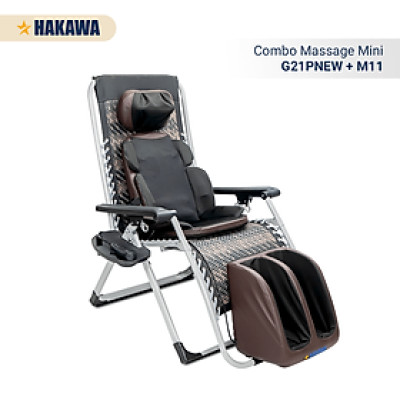COMBO MASSAGE MINI TOÀN THÂN HAKAWA M11+G21P NEW