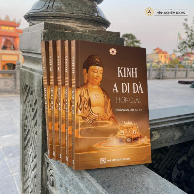 Sách - Kinh A Di Đà Hợp Giải - Thích Quảng Lâm - Vĩnh Nghiêm Books