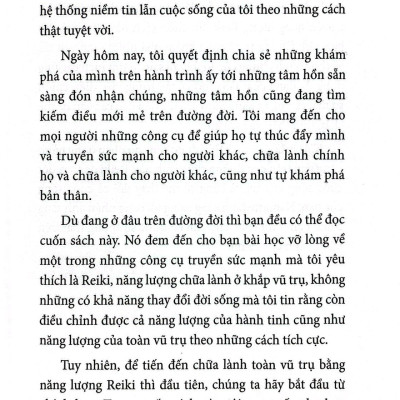Sách - Chữa Lành Bằng Reiki
