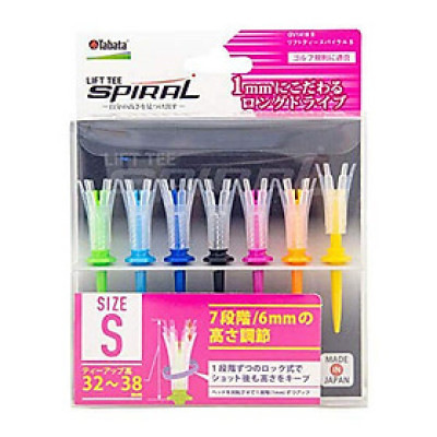 Tee golf nhựa đầu mềm Tabata GV1419 I 3 size S, M, L