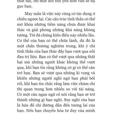 Thay Đổi Tư Duy - Mind Shift