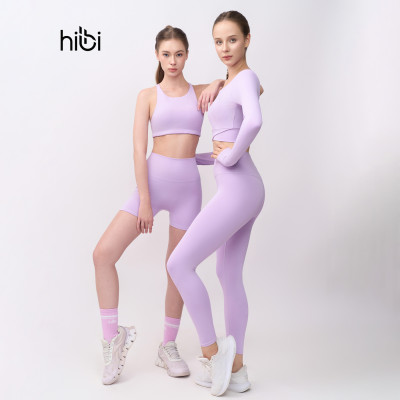 Quần Dài Tập Yoga Gym Hibi Sports QD322 Kiểu Lưng Cao Tôn Dáng, Chất Vải Cao Cấp