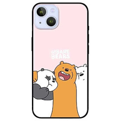 Ốp lưng dành cho Iphone 13 Mini - Iphone 13 - Iphone 13 Pro -  Iphone 13 Pro Max - 3 Chú Gấu Ôm
