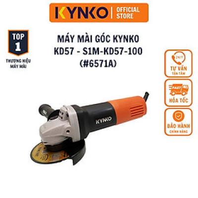 (TẶNG ĐÁ MÀI) Máy mài góc 1 tấc mài góc 100mm Kynko KD57 chính hãng (6571A)