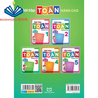 Sách: Bài Tập Toán Nâng Cao Lớp 3 - Mở Rộng Kiến Thức Sách Giáo Khoa