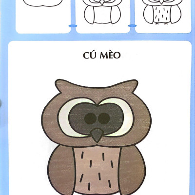 Em Tập Vẽ Và Tô Màu - Động Vật Trên Cạn