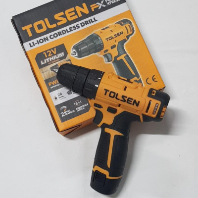 MÁY KHOAN PIN 12V TOLSEN 79036 - HÀNG CHÍNH HÃNG