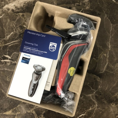 Máy cạo râu khô và ướt cao cấp Philips S5390/12 có đầu tỉa tóc mai và ria mép - Hàng nhập khẩu