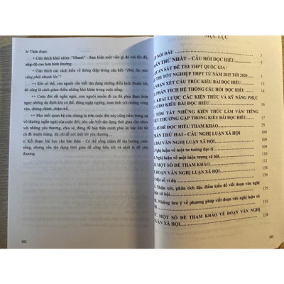 Sách - Hướng dẫn ôn thi trung học phổ thông môn Ngữ văn phần đọc hiểu và nghị luận xã hội