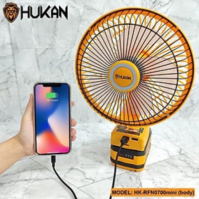 THÂN QUẠT CHẠY PIN 21V BODY HK-RFN0700MINI HUKAN - HÀNG CHÍNH HÃNG