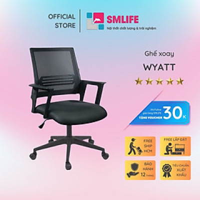 Ghế xoay nhân viên SMLIFE Wyatt