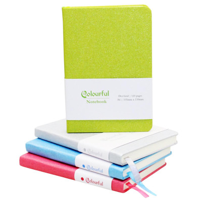 Sổ Colourful Notebook A6 - Dòng Kẻ Chấm - 120 Trang 100gsm - The Sun - Màu Xanh Biển