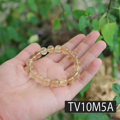 Vòng thạch anh tóc vàng by Anqlo Lusso 10mm-5A