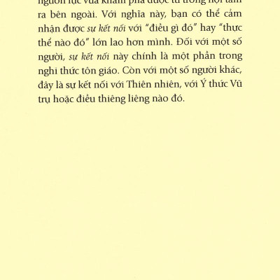 Tìm Lại Sức Mạnh Tinh Thần