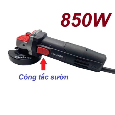 MÁY MÀI CẦM TAY CÓ ĐIỀU TỐC 850W 100MM MAKUTE AG126-SV - HÀNG CHÍNH HÃNG