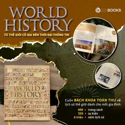 Sách - Lịch Sử Thế Giới (World History) - Mvn Books