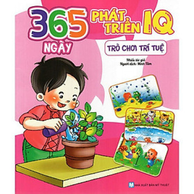 Sách - 365 Ngày Phát Triển IQ - Trò Chơi Trí Tuệ - Tân Việt Books